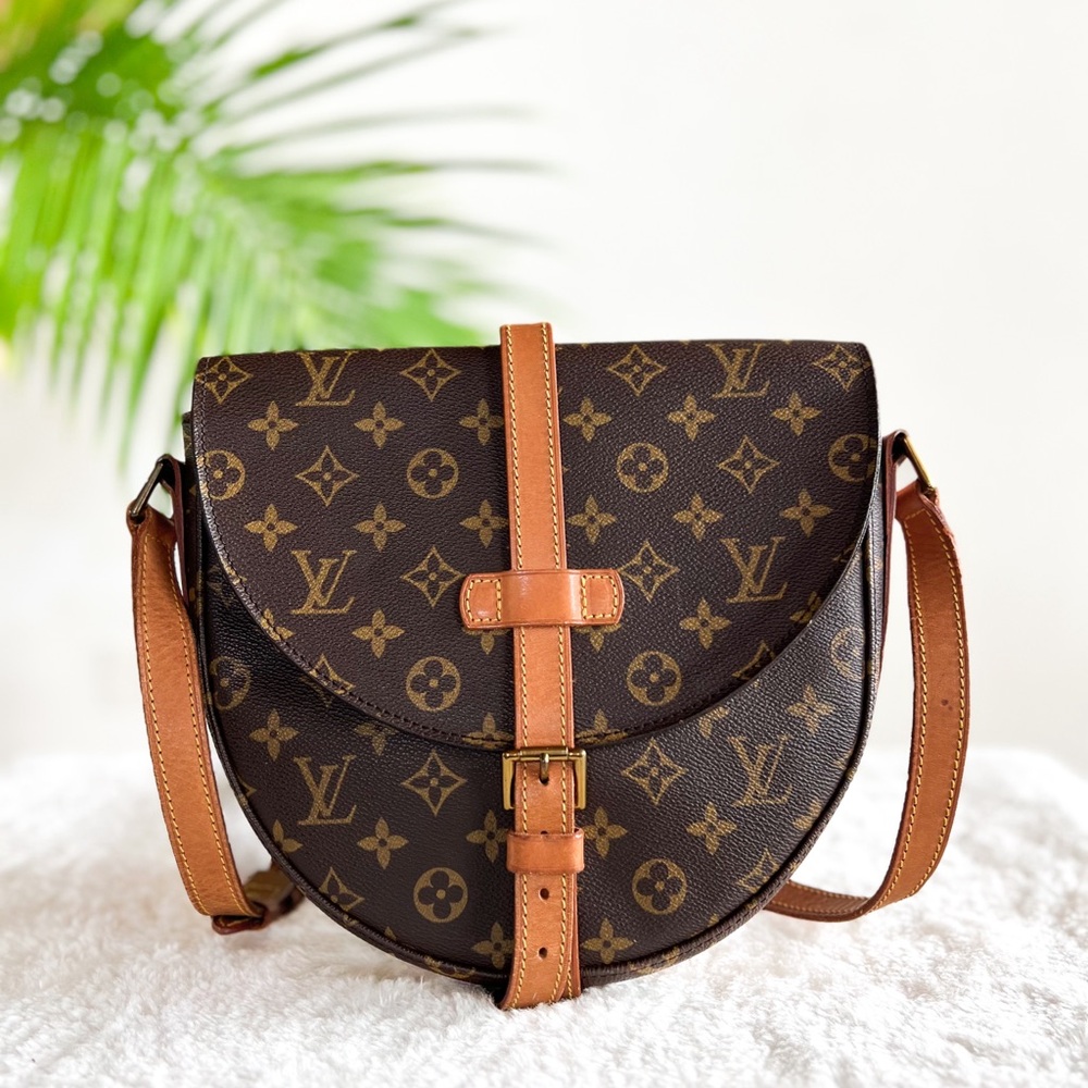 Louis Vuitton Brown Monogram Chantilly Shoulder Bag